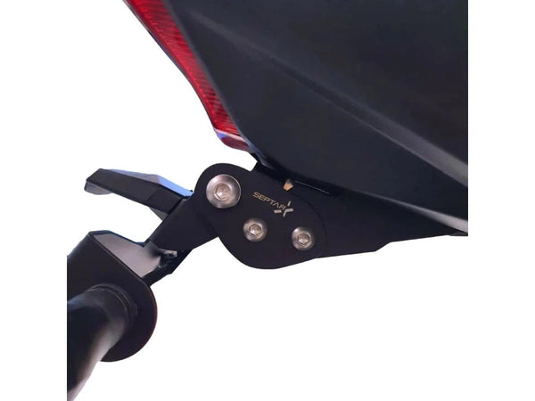 Portatarga Sportivo Regolabile SEPTAR Per Yamaha MT-07 2013-2024 | Kit Completo Con Luce Omologata - Foto 9