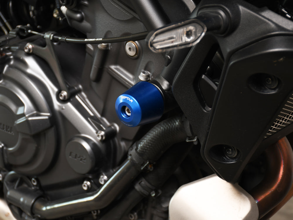Paratelaio Per Yamaha MT-07 E XSR700 - Slider Protettivi Anteriore/Posteriore Per Motocicli 2013-2023 - Foto 6