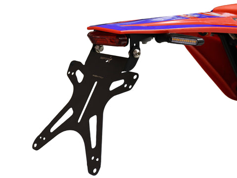 Portatarga Regolabile Universale SEPTAR Per Moto - Con Supporto Faro, Da 125cc In Su