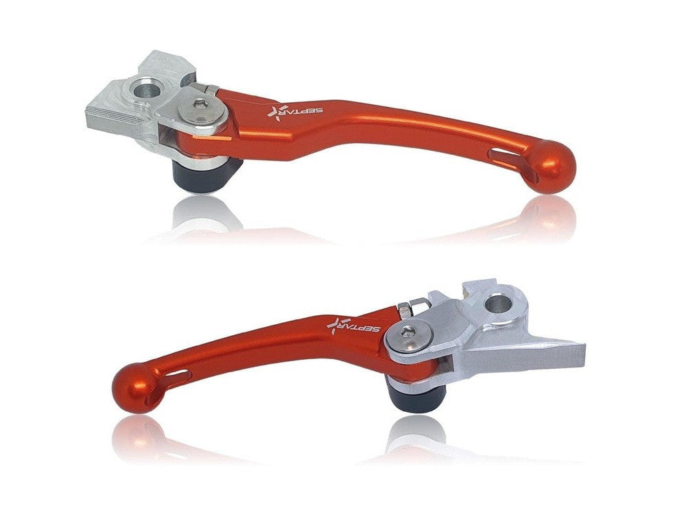 Leva Cambio In Alluminio Forgiato SCAR Per KTM SX SXF EXCF 125-500 2016-2023 - Arancione - Foto 2