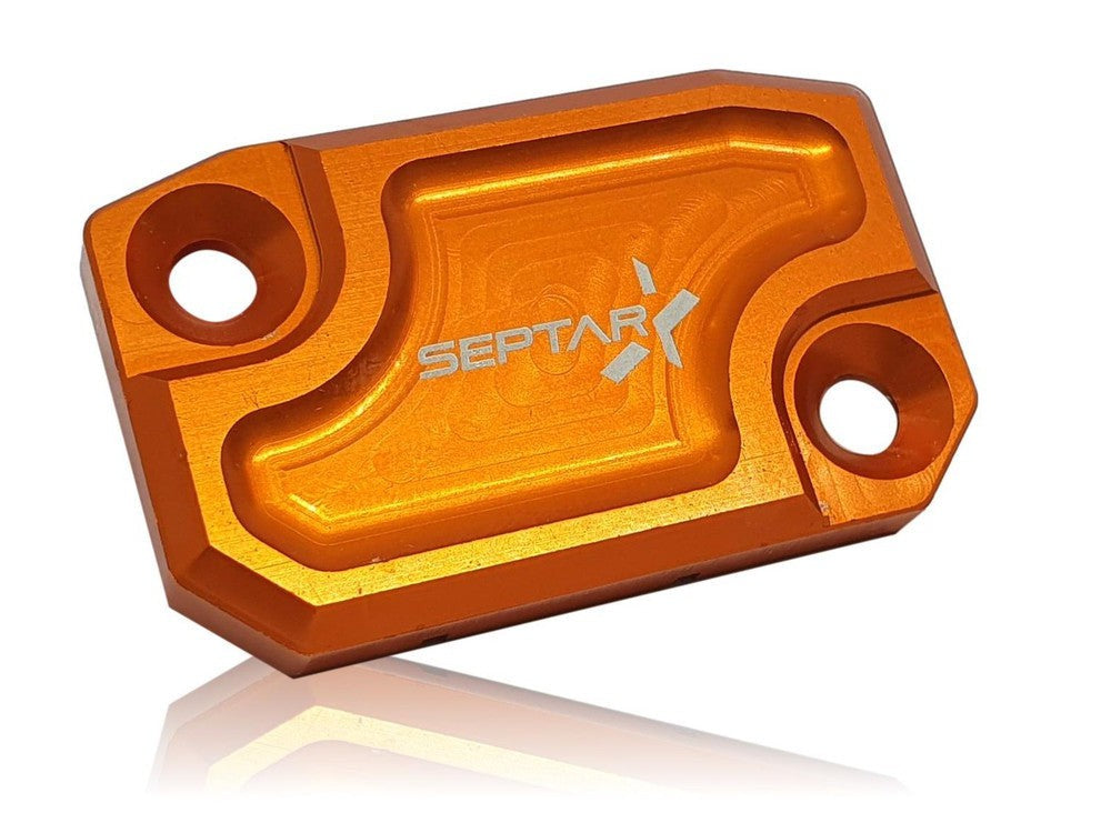Tappo Sfiato Olio CNC In Alluminio Anodizzato Arancione Per KTM EXC/EXCF 125, 250, 300, 400, 450, 530 - Foto 4